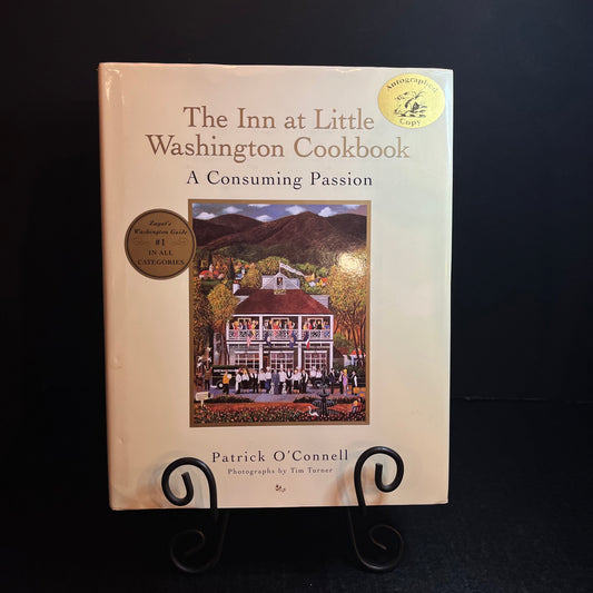 The Inn at Little Washington Cookbook - Patrick O'Connell - Signed - 1996