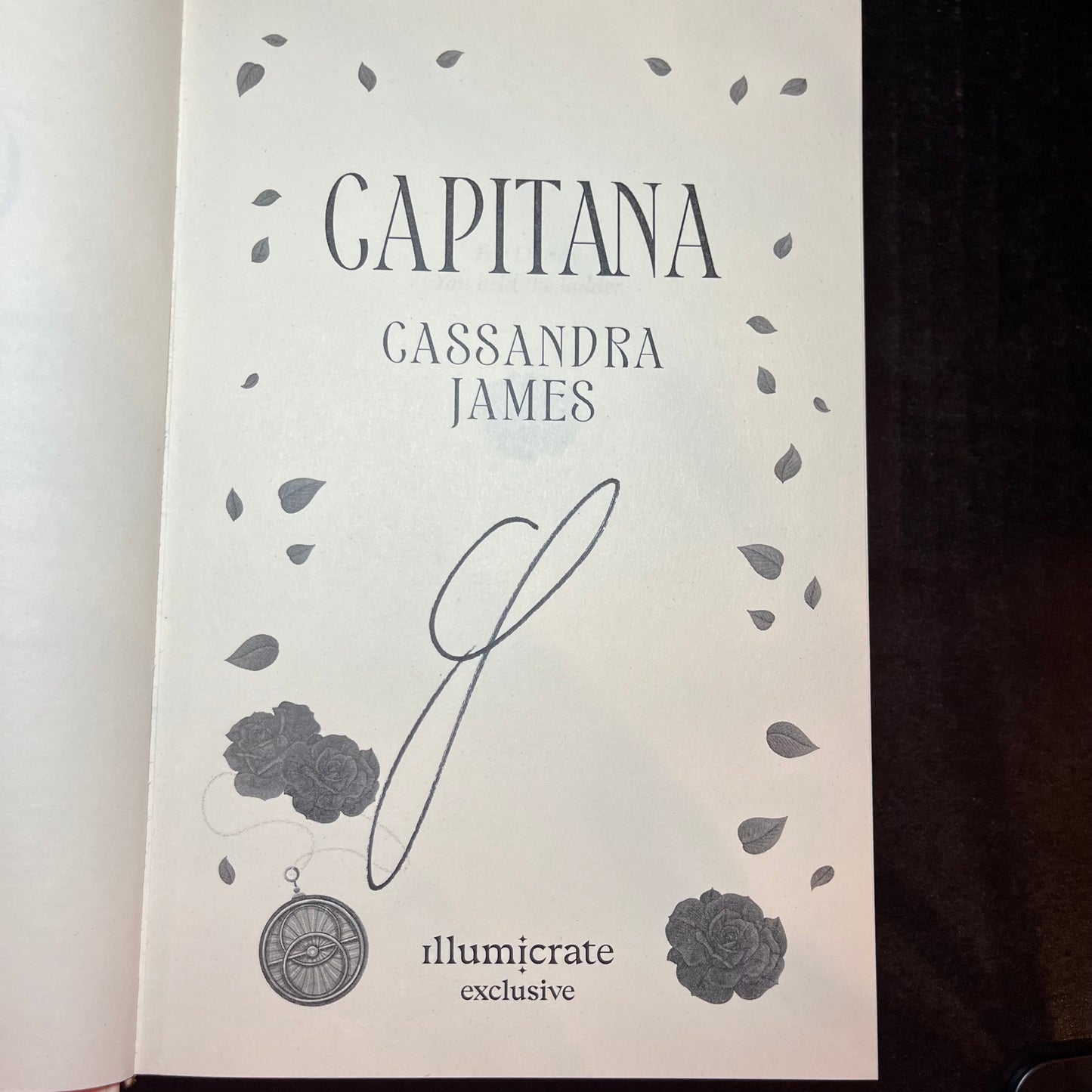 Capitana - Cassandra James - Signed - 2025