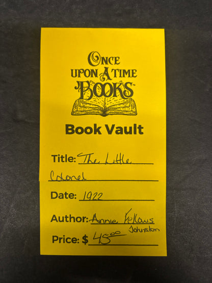 The Little Colonel - Annie Fellows Johnston - 1922