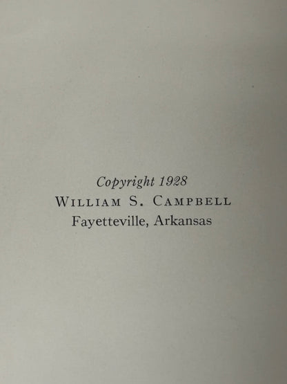 100 Years of Fayetteville - William S. Campbell - Signed - 1928