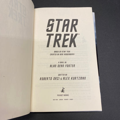Star Trek - Alan Dean Foster, Roberto Orci, and Alex Kurtzman - Signed - 1st Edition - 2009