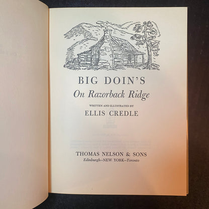 Big Doin's On Razorback Ridge - Ellis Credle - 1956