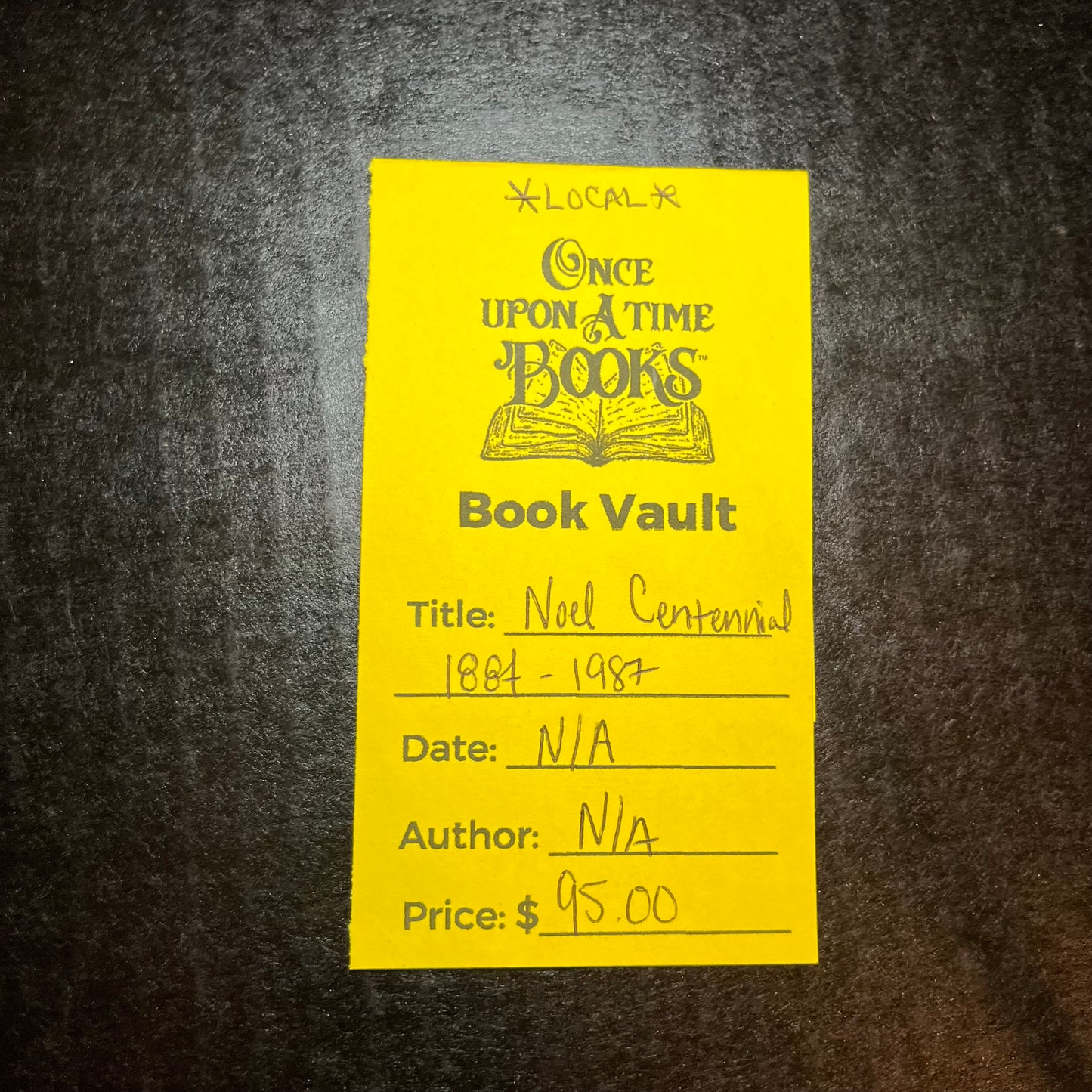 Noel Centennial - Local - 1887 - 1987