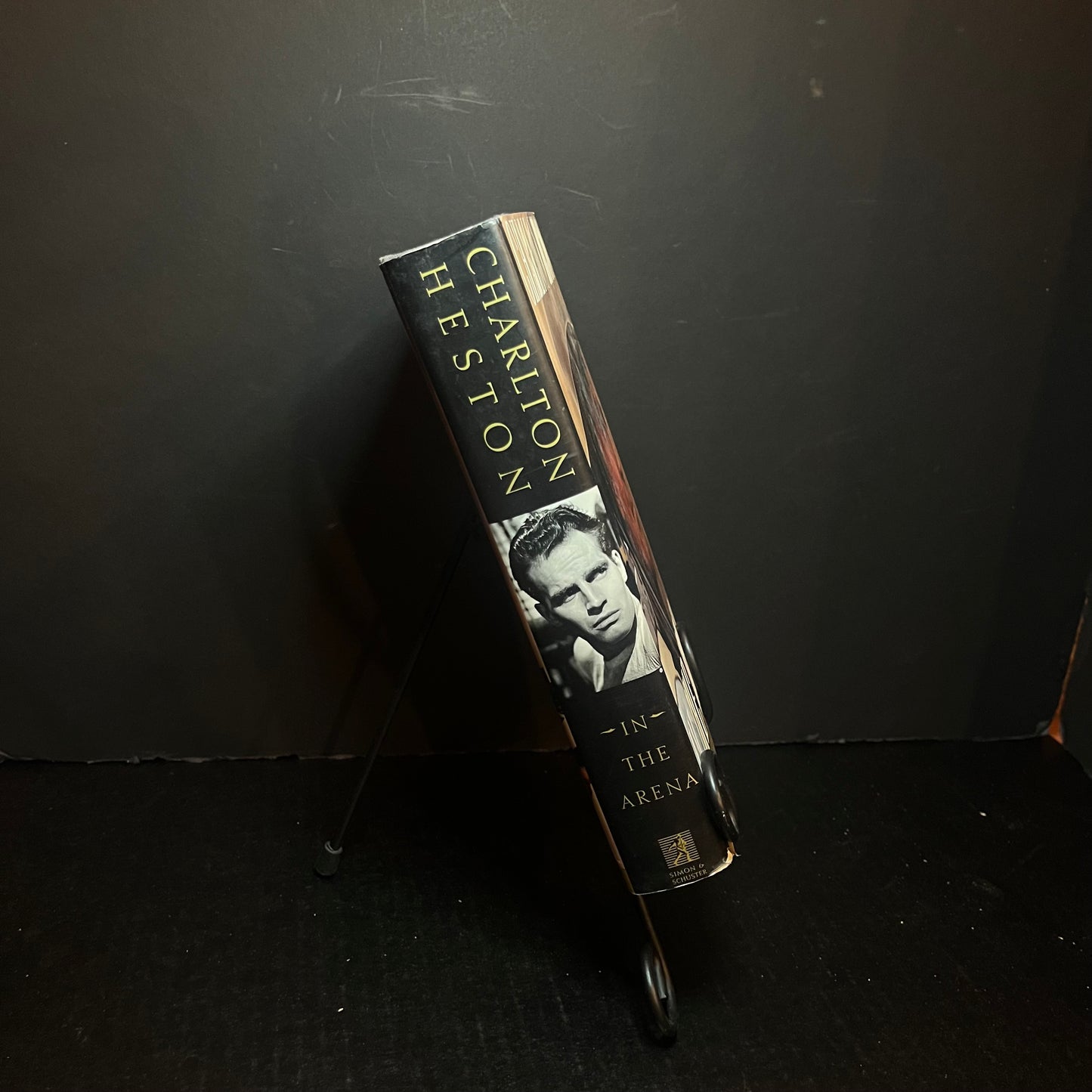 In The Arena - Charlton Heston - Signed Copy - 1st Edition - 1995