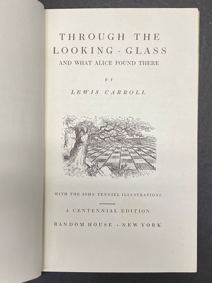 Alice's Adventures in Wonderland and Through the Looking Glass - Lewis Carroll - Box Set - 1965