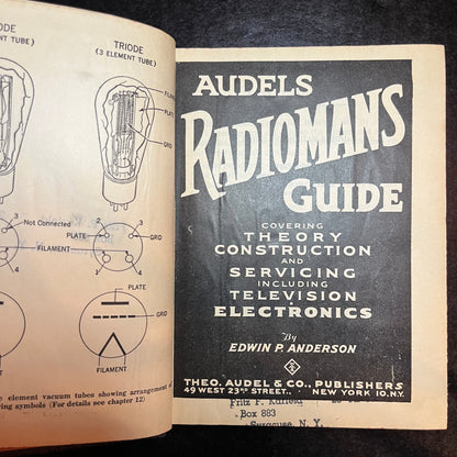 Audels Radiomans Guide - Edwin P. Anderson - 1948