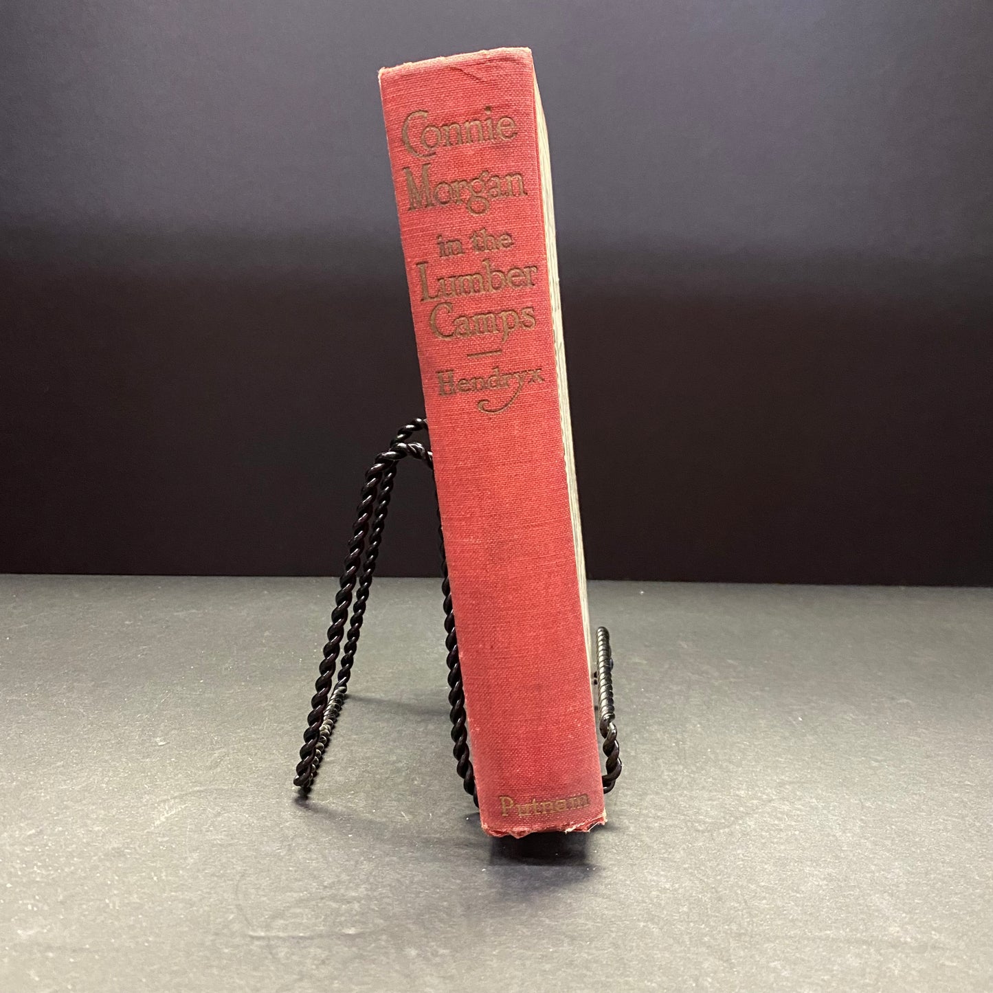 Connie Morgan in the Lumber Camps - James B. Hendryx - 1st Edition - 1919