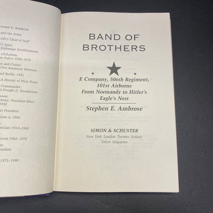Band of Brothers - Stephen Ambrose - 1st Edition - 1992