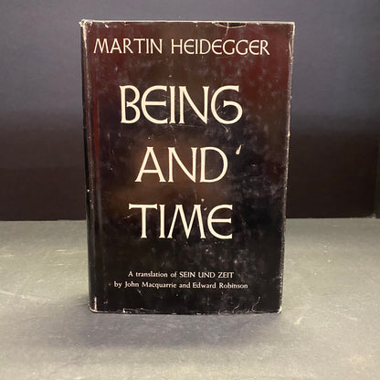 Being and Time - Martin Heidegger - Early Print - 1962