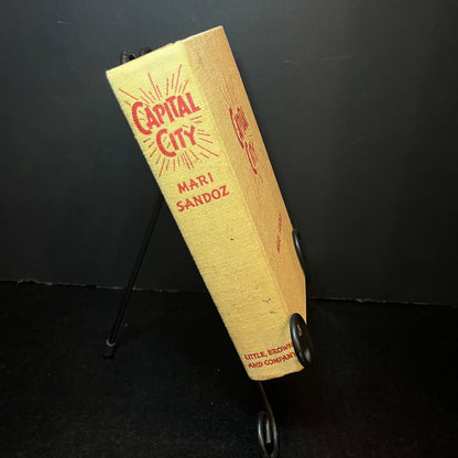 Capital City - Mari Sandoz - 1st Edition - 1939