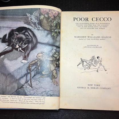 Poor Cecco - Margery Williams Bianco - 1st Edition - 1925