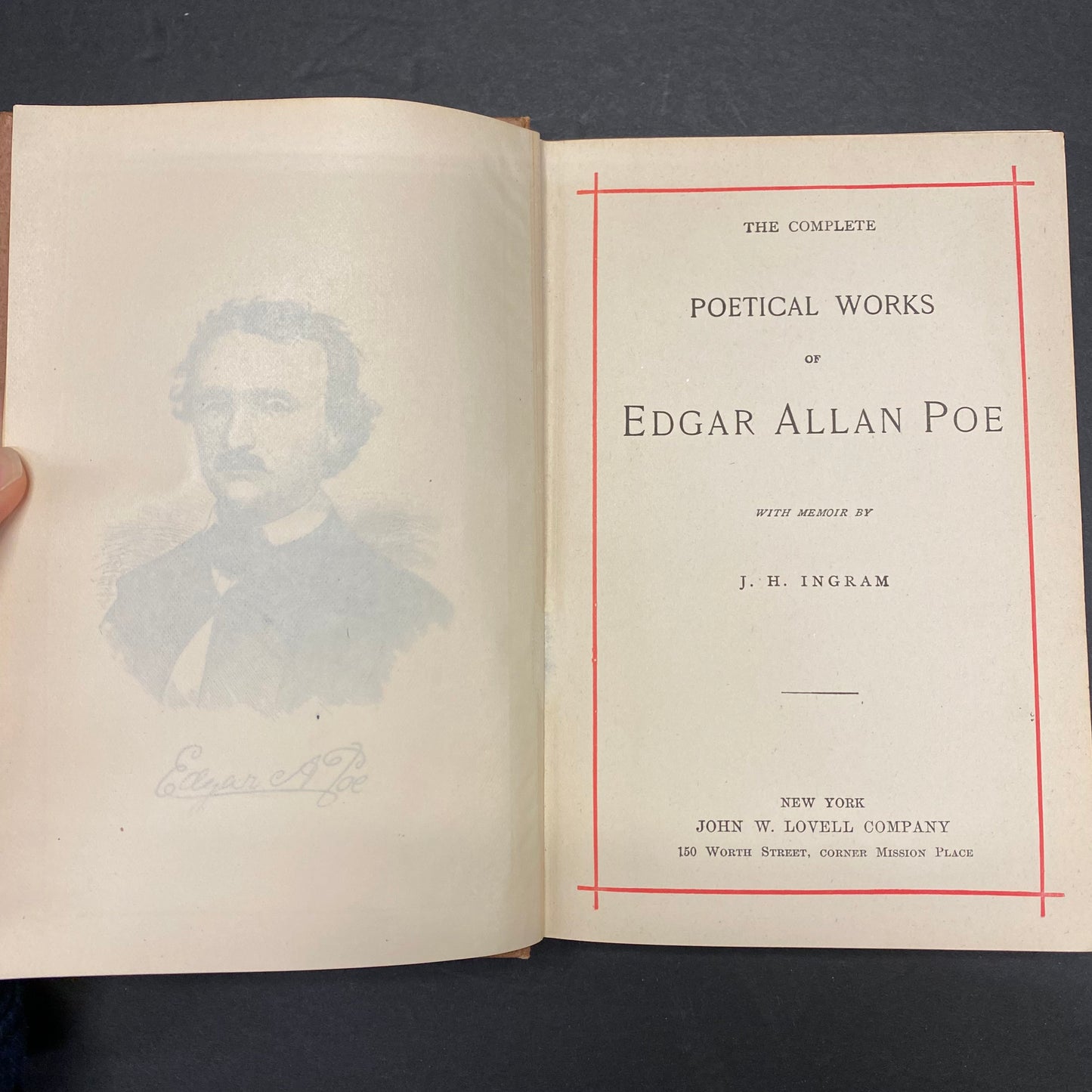 The Complete Poetical Works of Edgar Allan Poe - Edgar Allan Poe - c. 1895