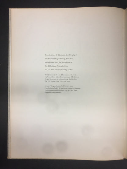 Old Testament Miniatures - George Braziller, Inc. - 1969
