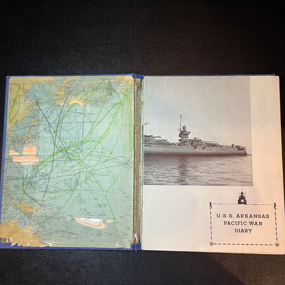 U.S.S. Arkansas Pacific War Diary - James J. Fahey and H.A. Wilson - 1945