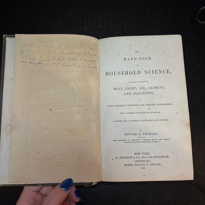 The Handbook of Household Science - Edward L. Youmans - 1860
