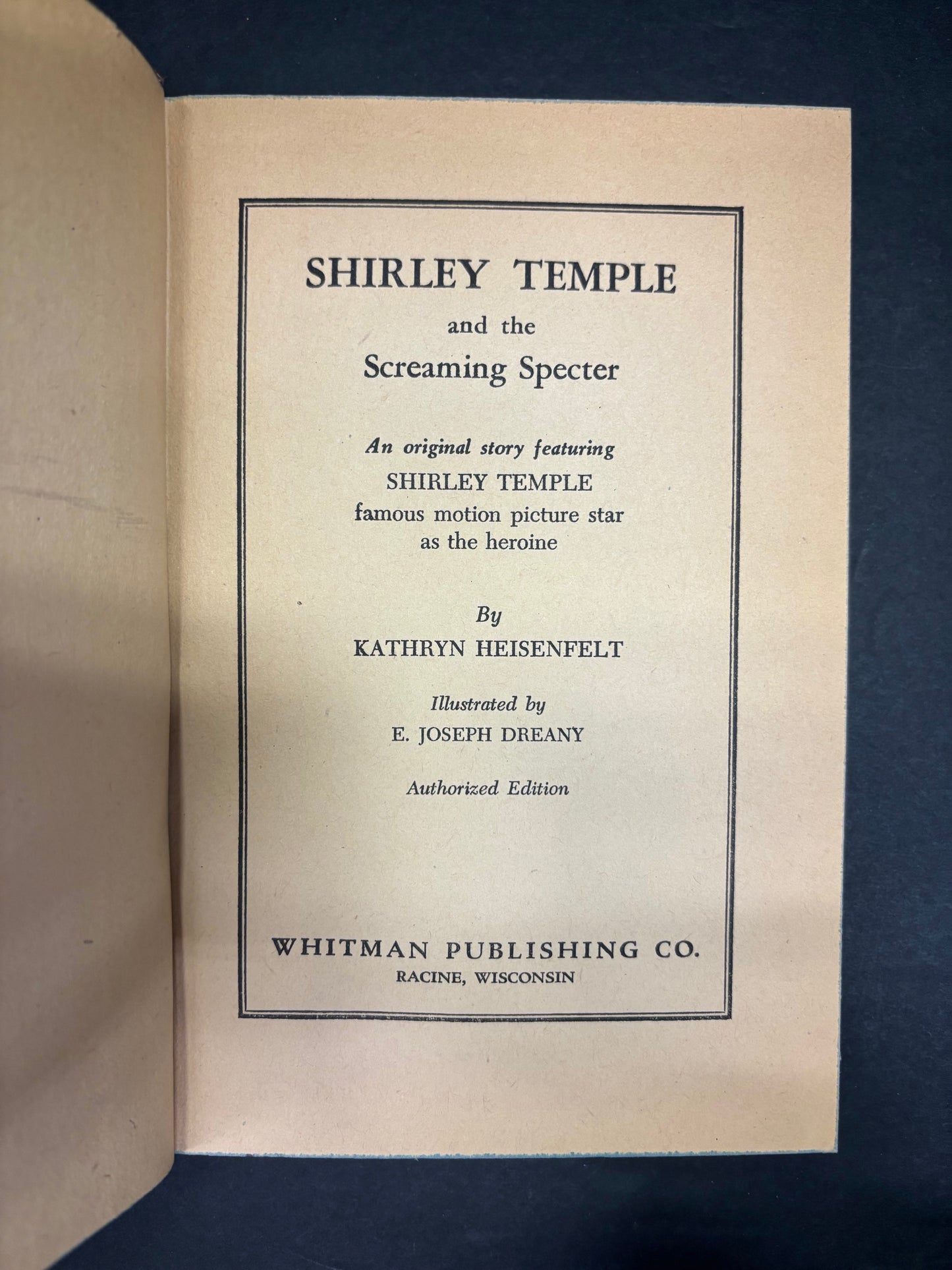 Shirley Temple and the Screaming Specter - Kathryn Heisenfelt - 1946