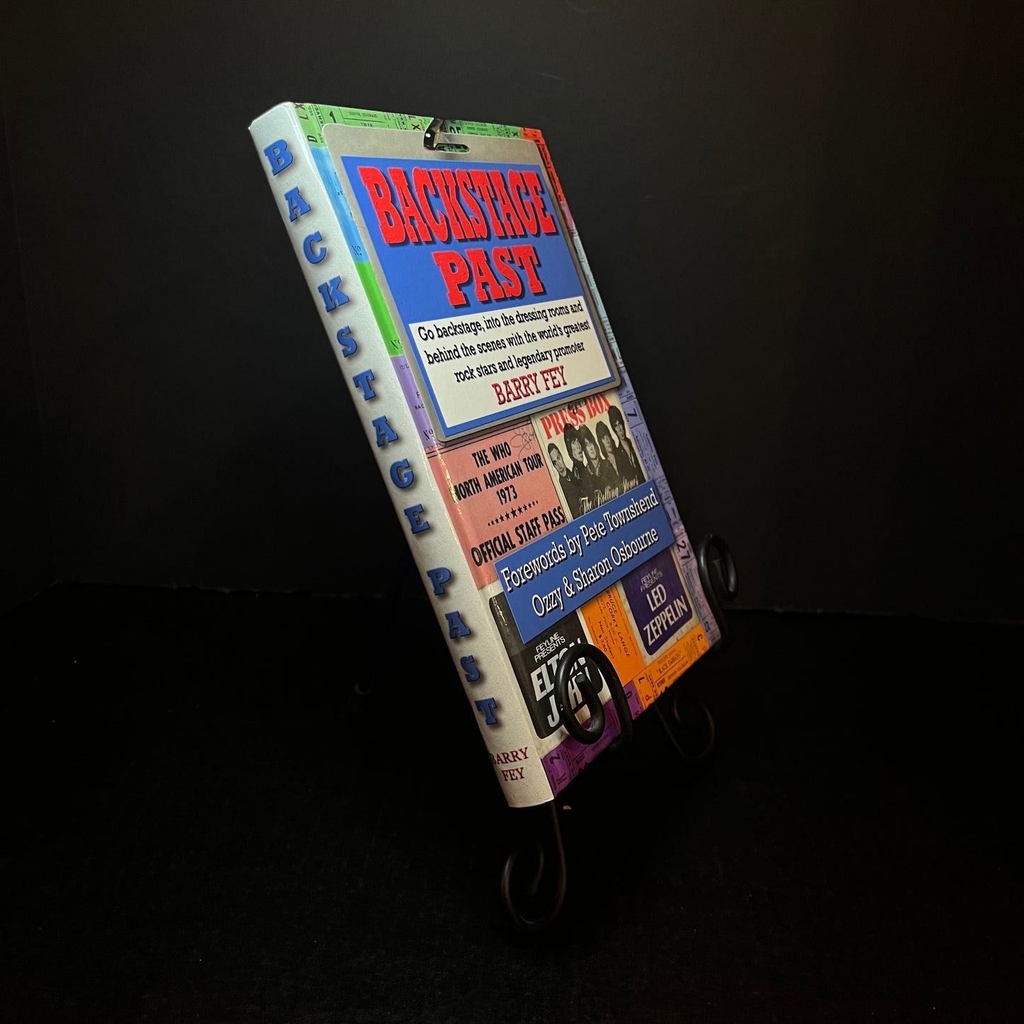 Backstage Past - Berry Fey with Steve Alexander and Rich Wolfe - Signed Copy - 2011