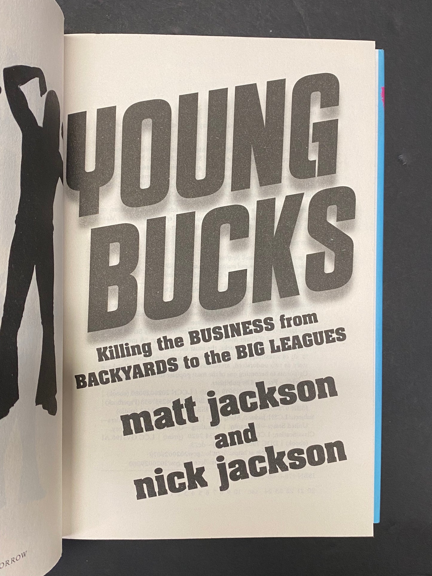 Young Bucks, Killing the Business: From Backyards to The Big Leagues - Matt and Nick Jackson - 1st Edition - Signed - 2020