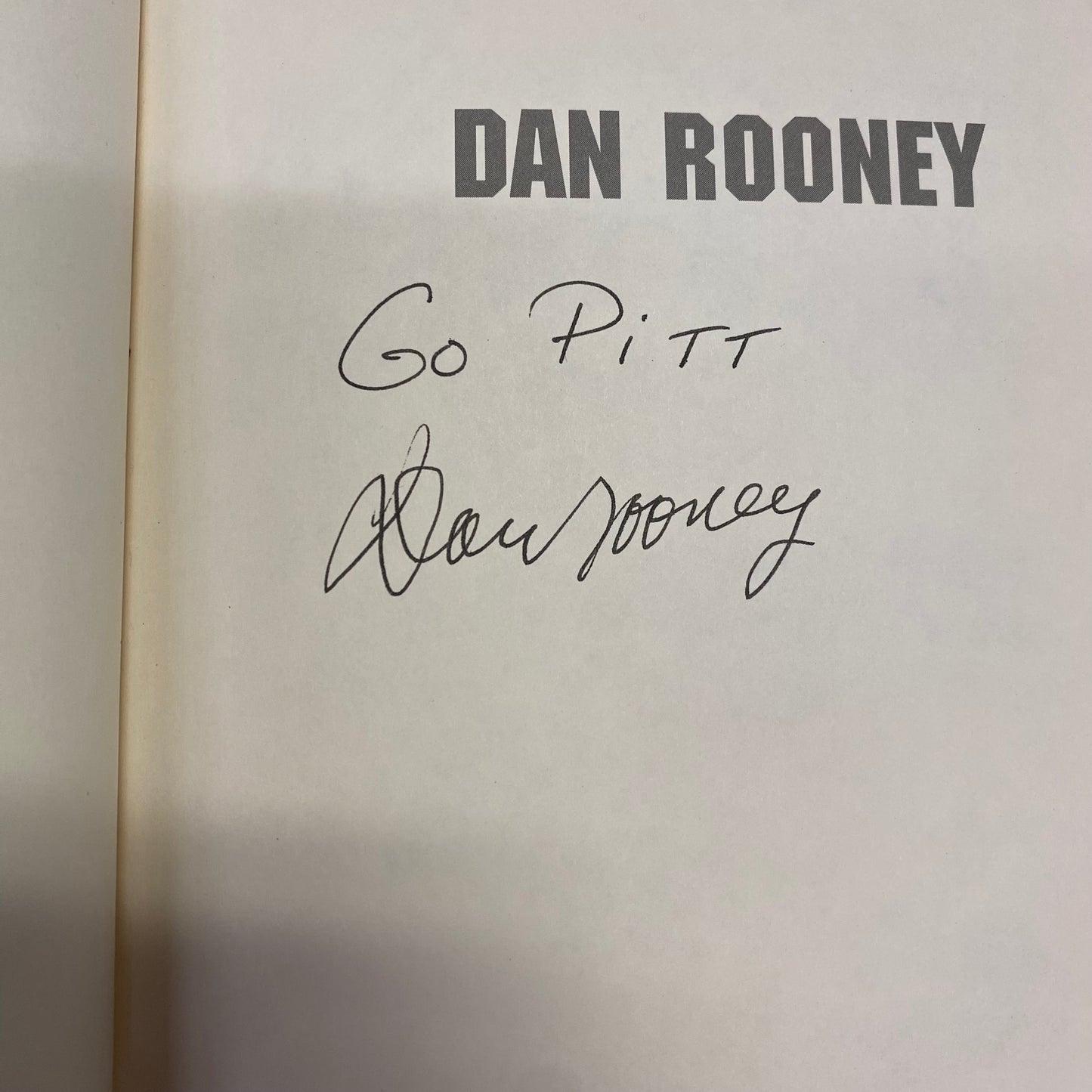 My 75 Years with the Pittsburg Steelers and the NFL - Dan Rooney - Signed - 2007