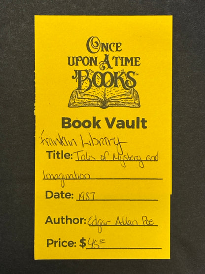 Tales of Mystery and Imagination - Edgar Allan Poe - Franklin Library - 1987