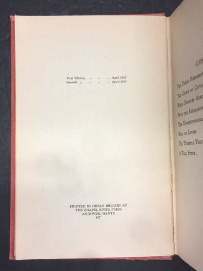 The Paradoxes of Mr. Pond - G.K. Chesterton - 2nd Print - 1937