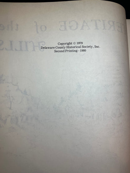 Heritage of the Hills - Delaware County Historical Society - 1980