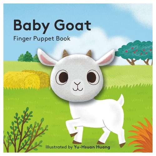 Baby Goat: Finger Puppet Book (Best Baby Book for Newborns, Board Book with Plush Animal)