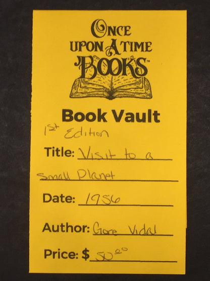 Visit to a Small Planet - Gore Vidal - 1st Edition - 1956