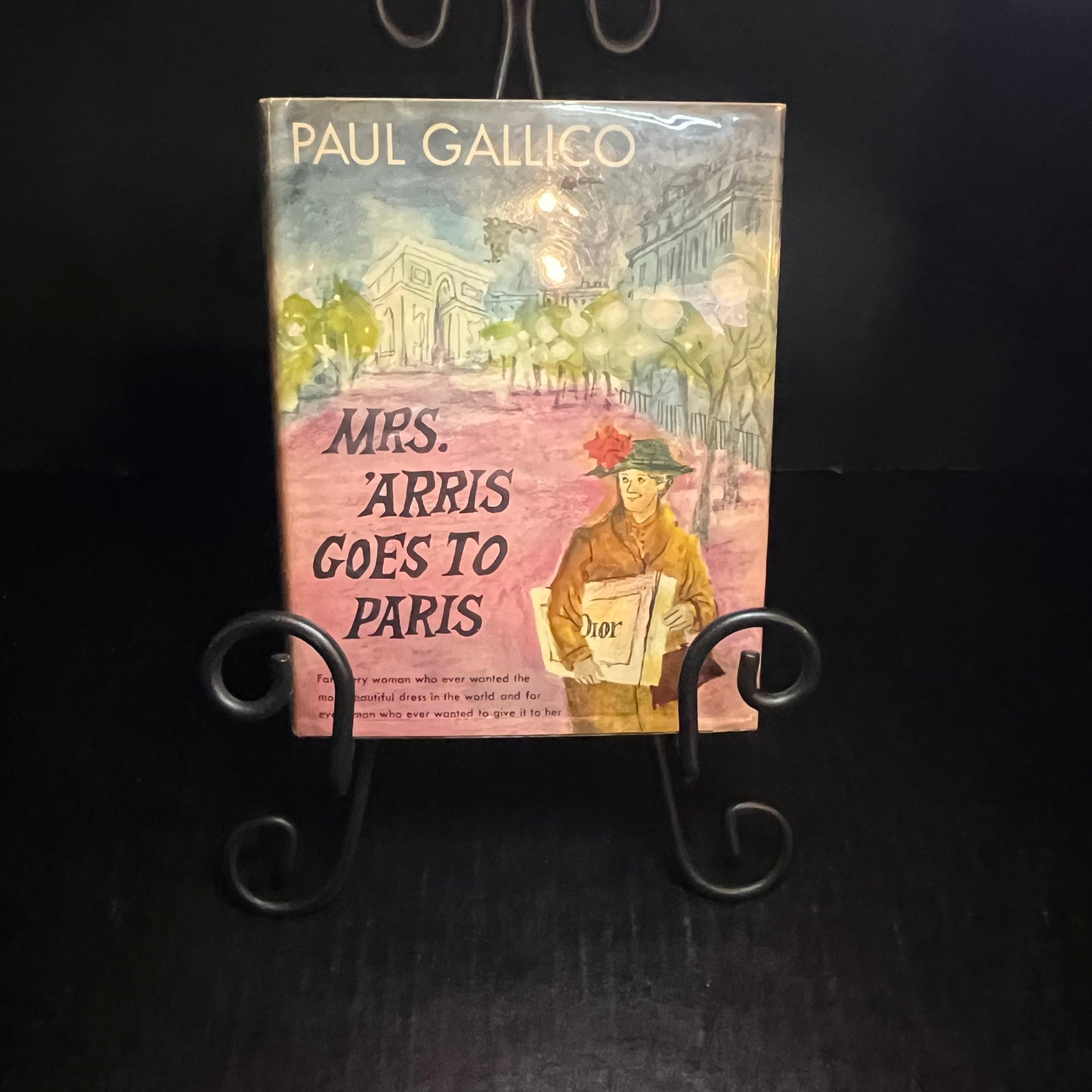 Mrs. 'Arris Goes To Paris - Paul Gallico - 1st American Edition - 1958