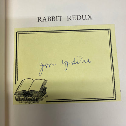 Rabbit Redux - John Updike - Signed - 1st Edition - 1971