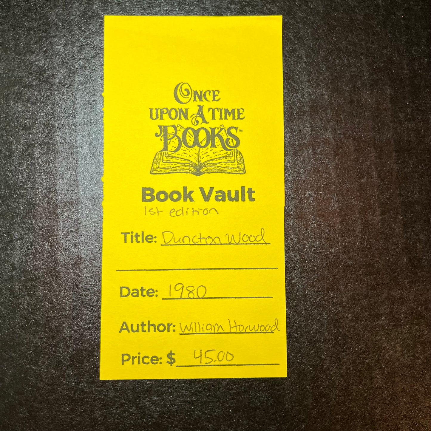 Duncton Wood - William Horwood - 1st Edition - 1980