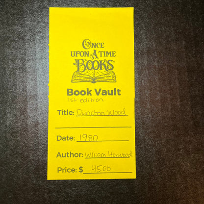 Duncton Wood - William Horwood - 1st Edition - 1980