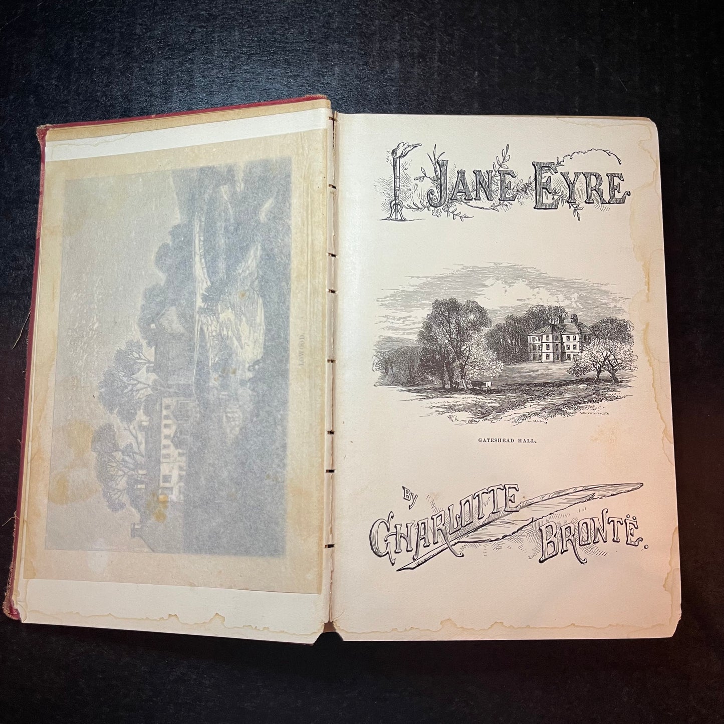 Jane Eyre - Charlotte Bronté - 100 SE Title Page - 1884