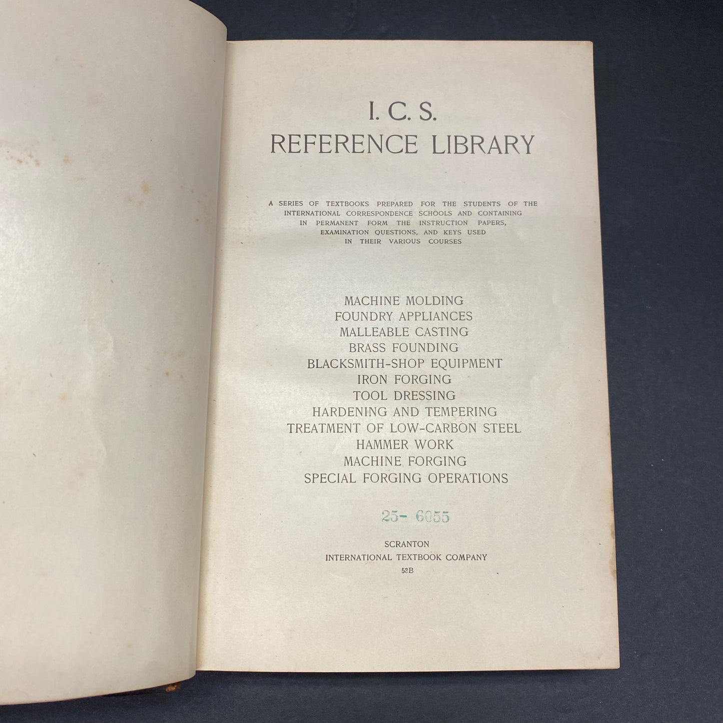 I. C. S. Reference Library - International Textbook Company - 1906