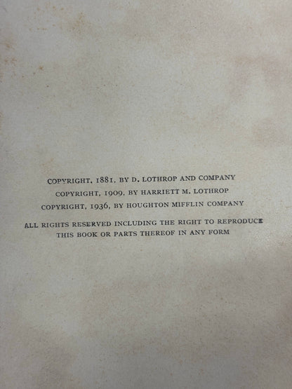 Five Little Peppers and How They Grew - Margaret Sidney - 1st Thus - 1936
