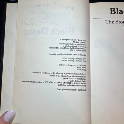 Black Damp - Steve Scout - Signed - 1979