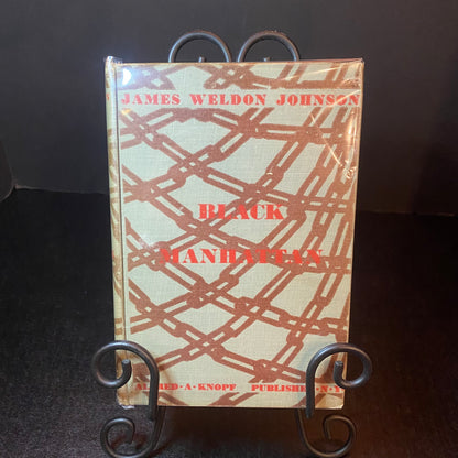 Black Manhattan - James Weldon Johnson - 3rd Print - 1940