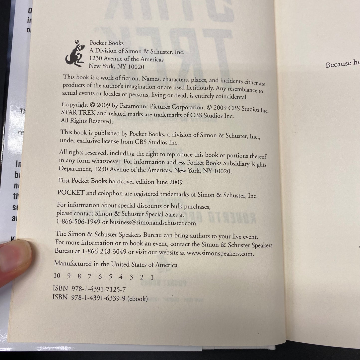 Star Trek - Alan Dean Foster, Roberto Orci, and Alex Kurtzman - Signed - 1st Edition - 2009