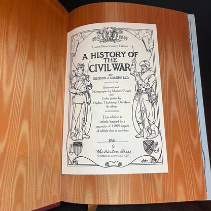 A History of the Civil War - Benson J. Lossing - 2012
