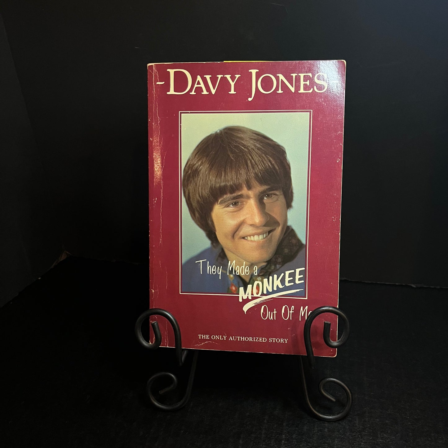 They Made a Monkee Out of Me - Davy Jones - 1st Edition - 1987