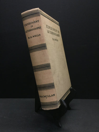 Experiment in Autobiography - H.G. Wells - 1st Edition - 1934