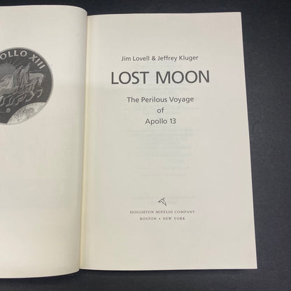 Lost Moon - Jim Lovell and Jeffrey Kluger - Signed - 1994