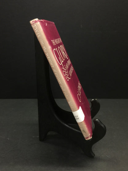The Weight of Glory and Other Addresses - C.S. Lewis - 1st American Edition - Ex Library - 1949