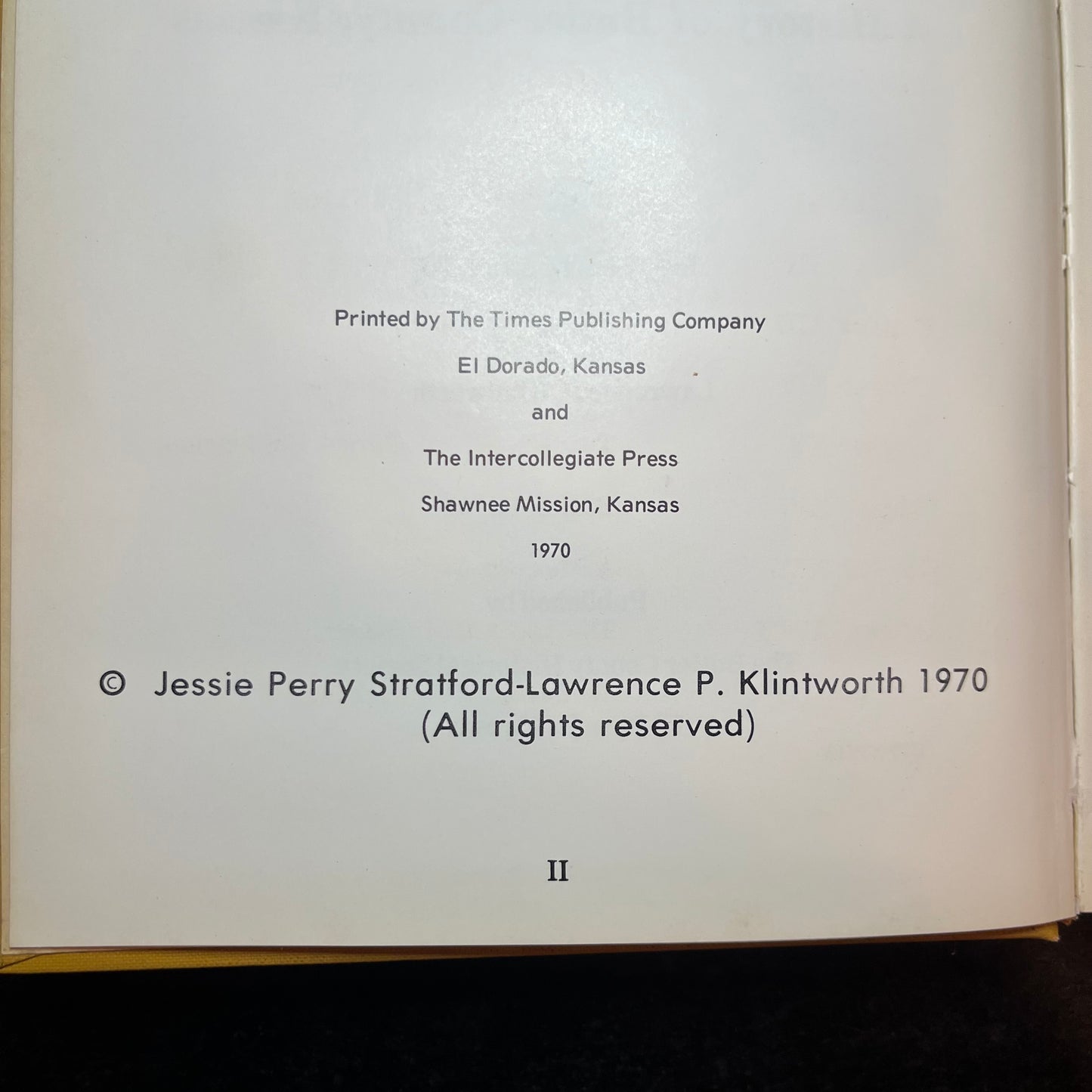 The Kingdom of Butler - Jessie Perry Stratford & Lawrence P. Klintworth - Signed - 1970