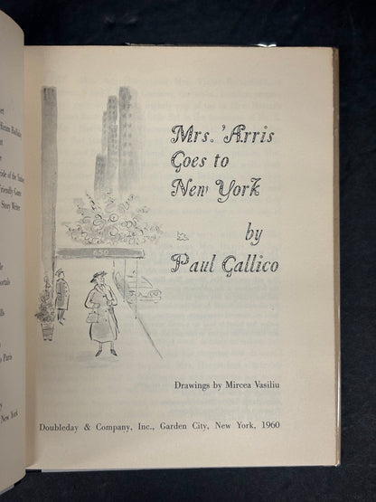 Mrs. 'arris Goes To New York - Paul Gallico - 1960