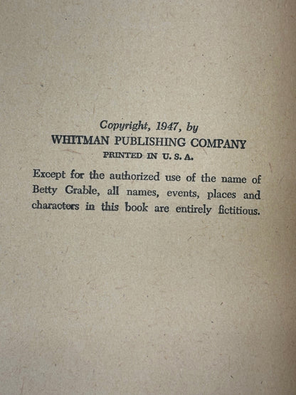 Betty Grable and the House of Cobwebs - Kathryn Heisenfelt - Possible Reprint - 1947