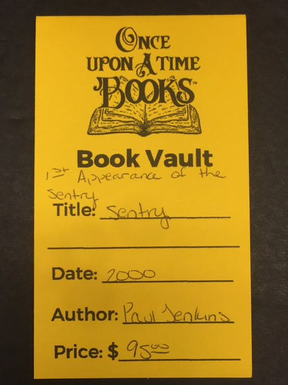 Sentry - Paul Jenkins - 1st Appearance of Sentry - 2000