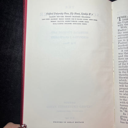 The Scottish Psalter - 1929 - Oxford University Press