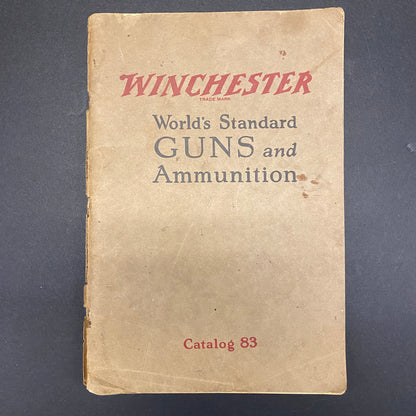 World's Standard Guns and Ammunition - Winchester Repeating Arms Co. - 1925