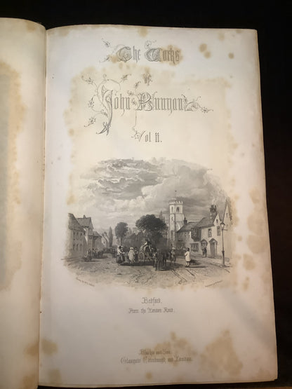 The Works of John Bunyen Volume 2 - John Bunyen - Volume 2 only - 1854